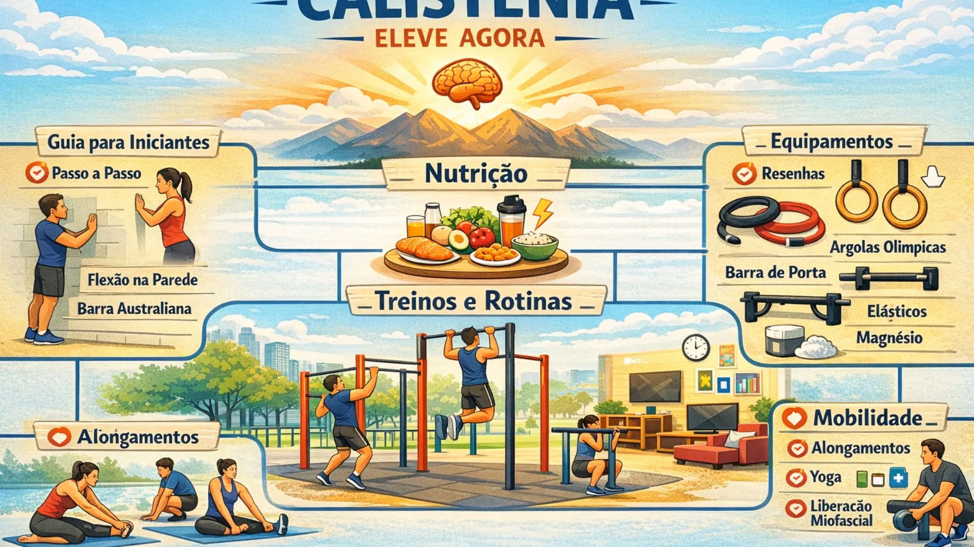 Progresso na calistenia e treino funcional